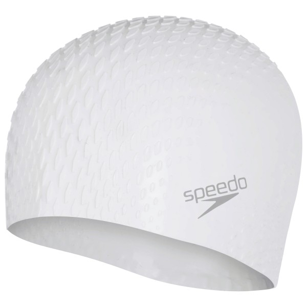 Speedo - Bubble Active + Cap - Badekappe Gr One Size weiß von Speedo