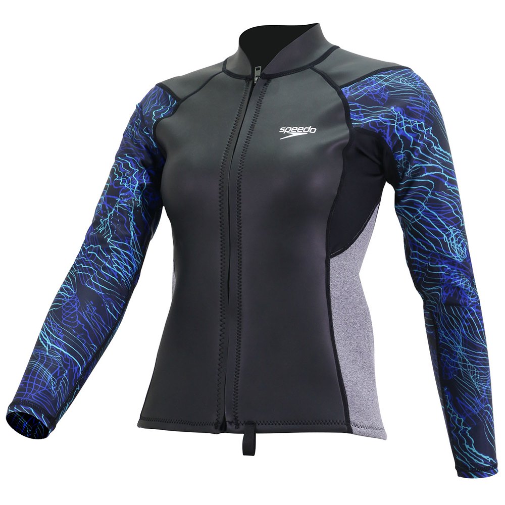 Speedo Combofit Activity Multisport 2mm Long Sleeve T-shirt Grau XL Speedo Combofit Activity Multisport 2mm Long Sleeve T-shirt Grau XL von Speedo