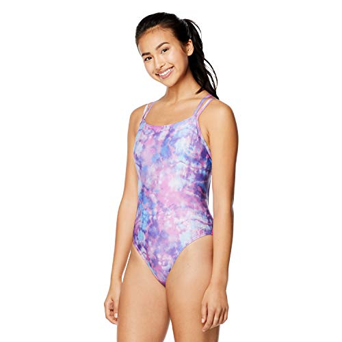 Speedo Damen Badeanzug One Piece Prolt Volt Back Printed, Damen, Badeanzug, Swimsuit One Piece ProLT Volt Back Printed, Verwaschene Batikfärbung, 28 Speedo Damen Badeanzug One Piece Prolt Volt Back Printed, Damen, Badeanzug, Swimsuit One Piece ProLT Volt Back Printed, Verwaschene Batikfärbung, 28 von Speedo