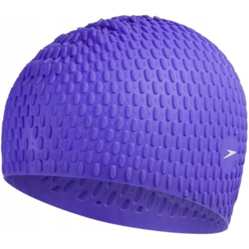 Speedo Unisex Erwachsene Bubble Swimming Cap Schwimmkappe, Galinda/Ultraviolett, Einheitsgröße Speedo Unisex Erwachsene Bubble Swimming Cap Schwimmkappe, Galinda/Ultraviolett, Einheitsgröße von Speedo