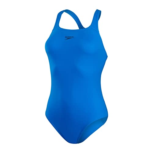 Speedo Damen Endurance+ Medalist Badeanzug, Blau, 28 von Speedo