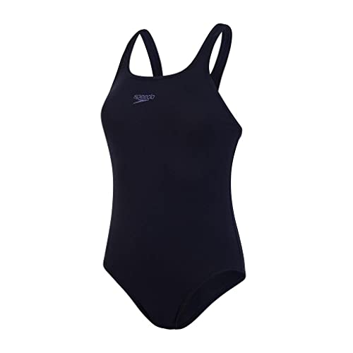 Speedo Damen Essential Endurance + Medalist New Badeanzug, True Navy, DE 40 von Speedo