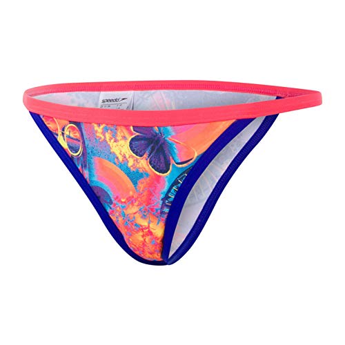 Speedo Damen Hi Five Flash Tulip Slip, Blau, 4 Speedo Damen Hi Five Flash Tulip Slip, Blau, 4 von Speedo
