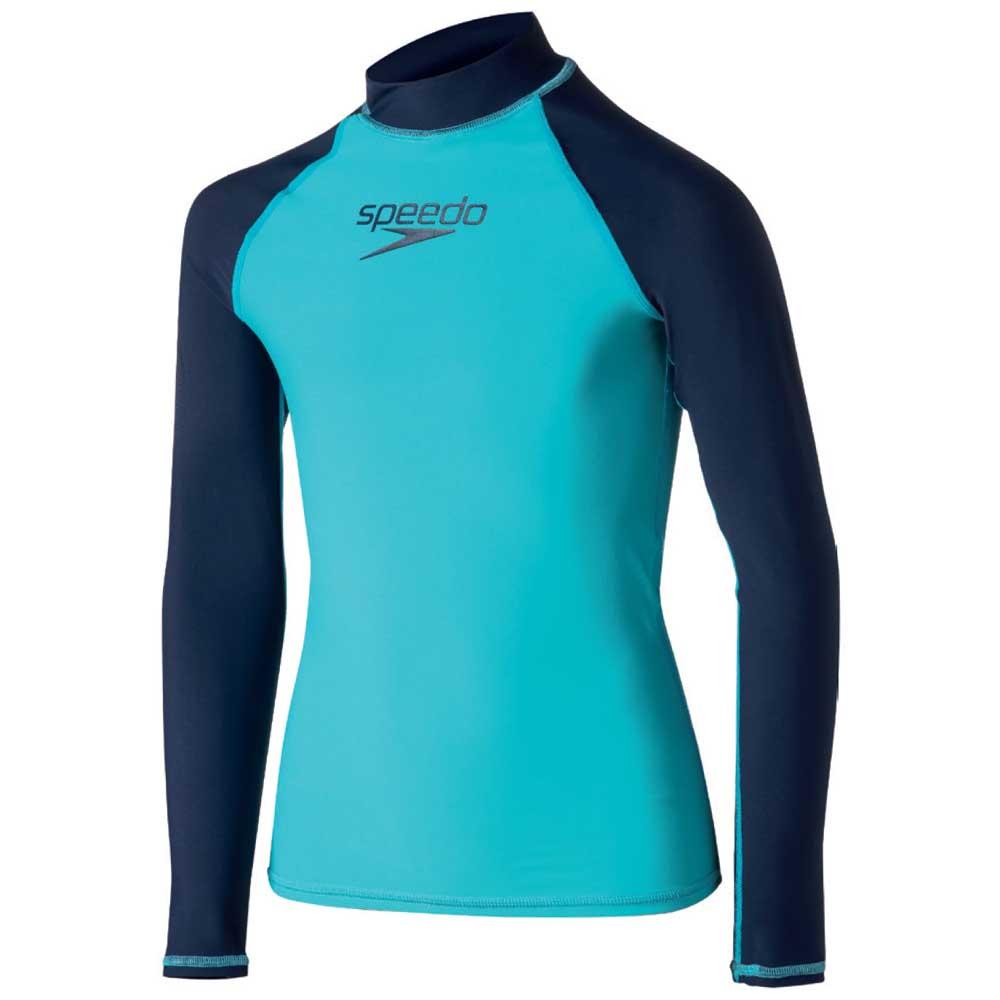 Speedo Delight Uv Long Sleeve T-shirt Blau 10 Years Speedo Delight Uv Long Sleeve T-shirt Blau 10 Years von Speedo