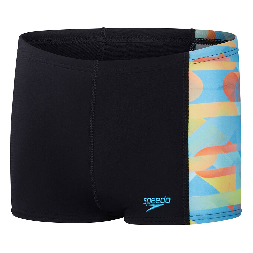 Speedo Digital Panel Swimming Boxer Schwarz 11-12 Years Junge von Speedo