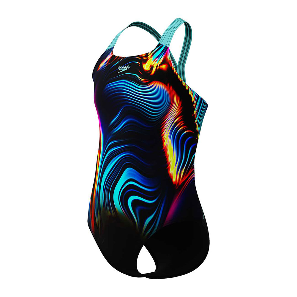Speedo Digital Placement Powerback Swimsuit Mehrfarbig 5-6 Years Mädchen Speedo Digital Placement Powerback Swimsuit Mehrfarbig 5-6 Years Mädchen von Speedo