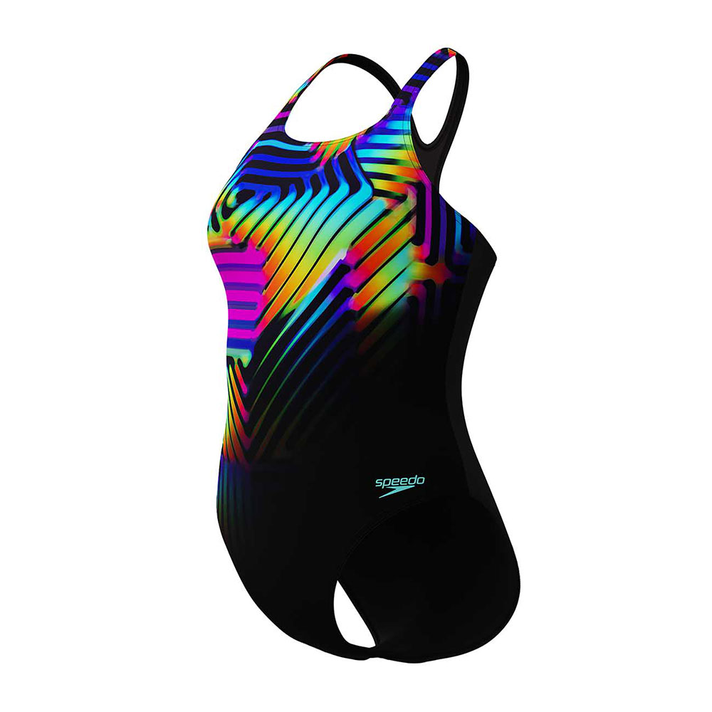 Speedo Digital Printed Medalist Swimsuit Schwarz 32 Frau Speedo Digital Printed Medalist Swimsuit Schwarz 32 Frau von Speedo