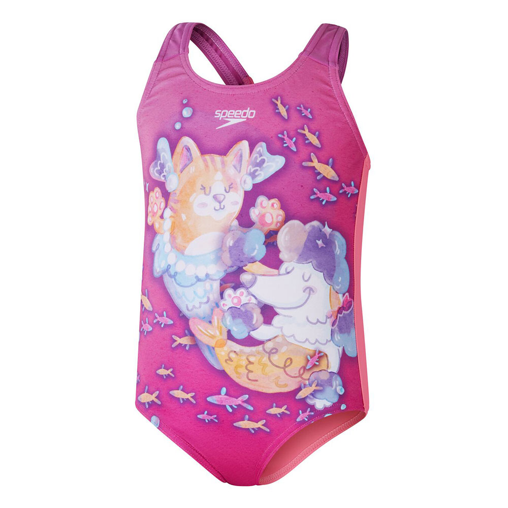 Speedo Digital Printed Swimsuit Rosa 24 Months Mädchen Speedo Digital Printed Swimsuit Rosa 24 Months Mädchen von Speedo