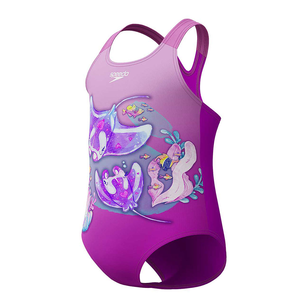 Speedo Digital Printed Swimsuit Lila 3 Years Mädchen Speedo Digital Printed Swimsuit Lila 3 Years Mädchen von Speedo