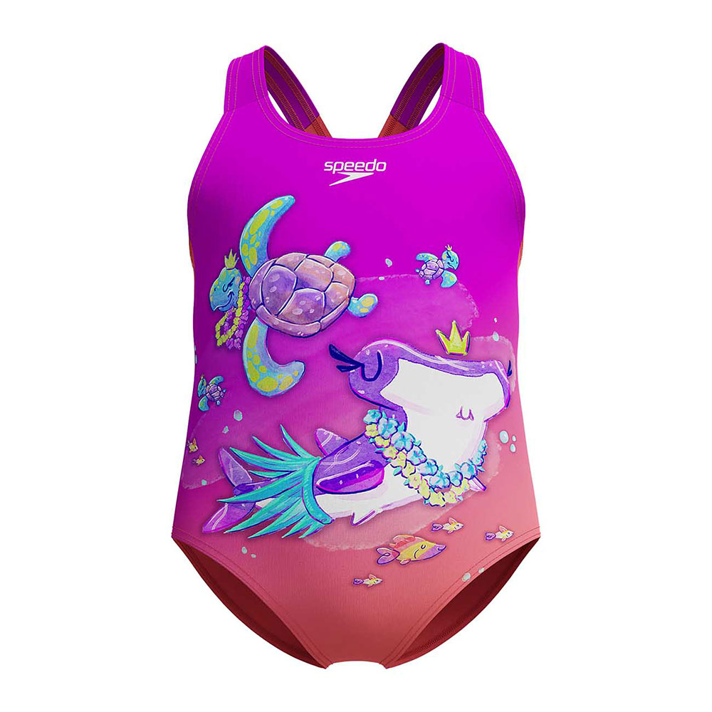 Speedo Digital Printed Swimsuit Lila 4 Years Mädchen Speedo Digital Printed Swimsuit Lila 4 Years Mädchen von Speedo