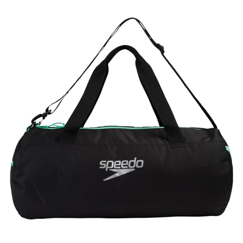 Speedo Unisex Erwachsene Duffel Bag Duffel Bag, Nordic Blau/Schwarz/Pastell Grün, Einheitsgröße von Speedo