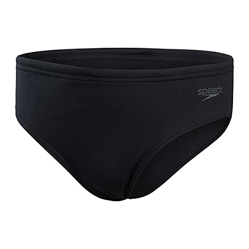 Speedo Endurance+ 6.5 cm Badehose für Jungen, Schwarz, 11-12 Jahre von Speedo