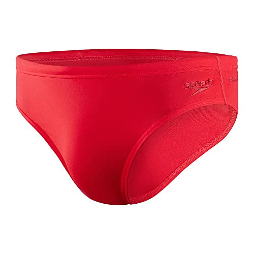 Speedo Herren Eco Endurance+ 7cm Badehose, Rot, 3 EU von Speedo