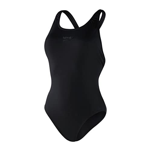 Speedo Damen Eco Endurance+ Power Cross Back Schwimmanzug, Schwarz, 42 DE Speedo Damen Eco Endurance+ Power Cross Back Schwimmanzug, Schwarz, 42 DE von Speedo