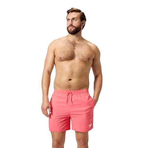 Speedo Essential 16" Schwimmshorts für Herren, Coral Sands, XS von Speedo