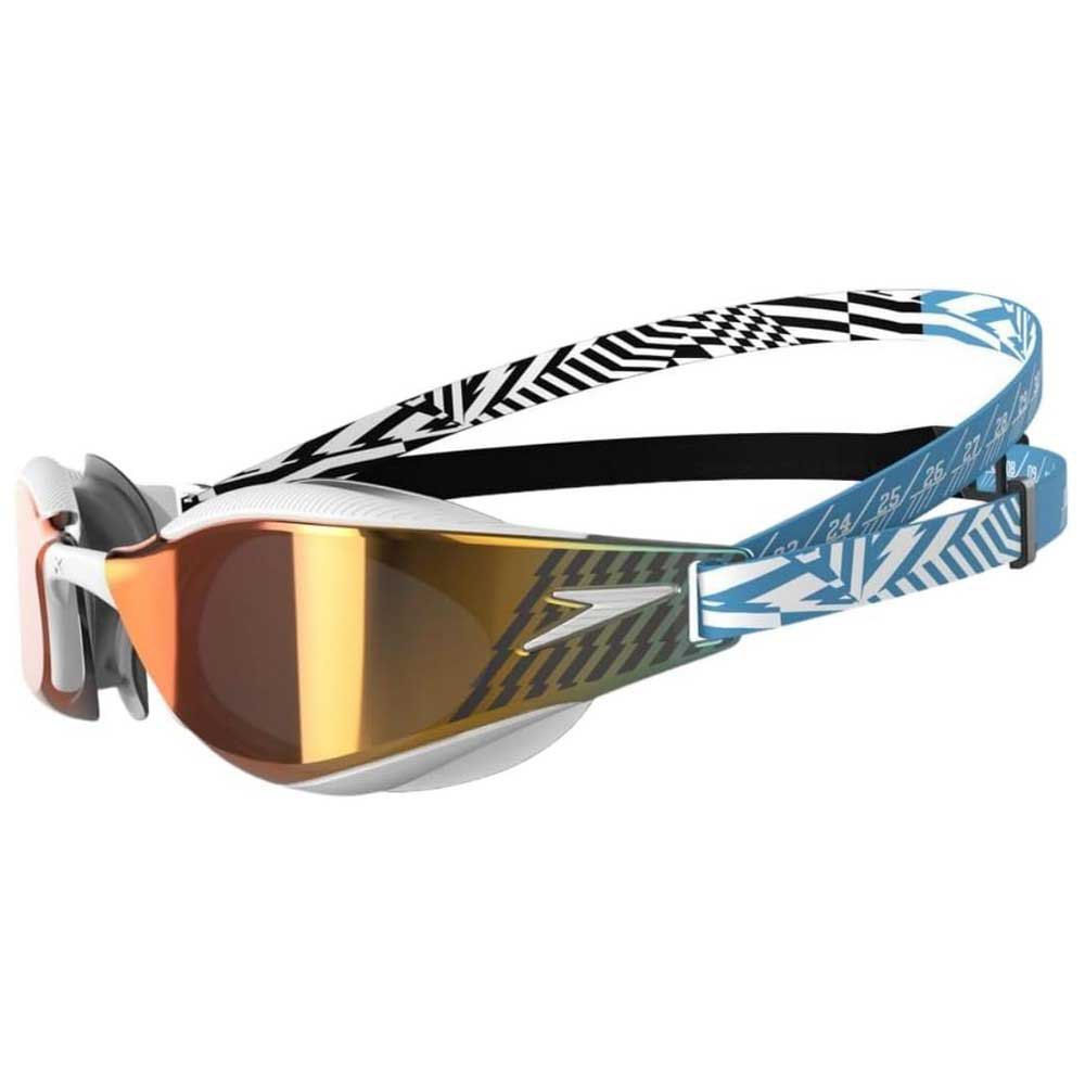 Speedo Fastskin Hyper Elite Mirror Swimming Goggles Golden von Speedo