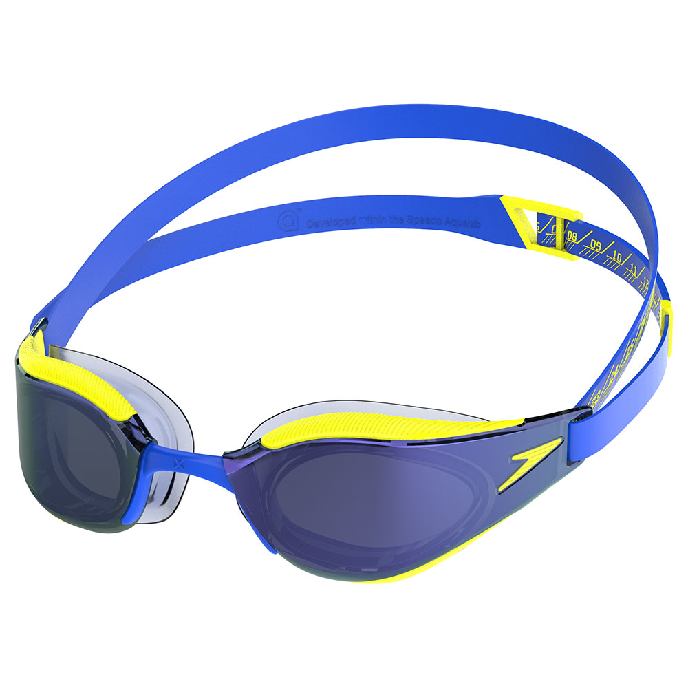 Speedo Fastskin Hyper Elite Mirror Swimming Goggles Blau Speedo Fastskin Hyper Elite Mirror Swimming Goggles Blau von Speedo