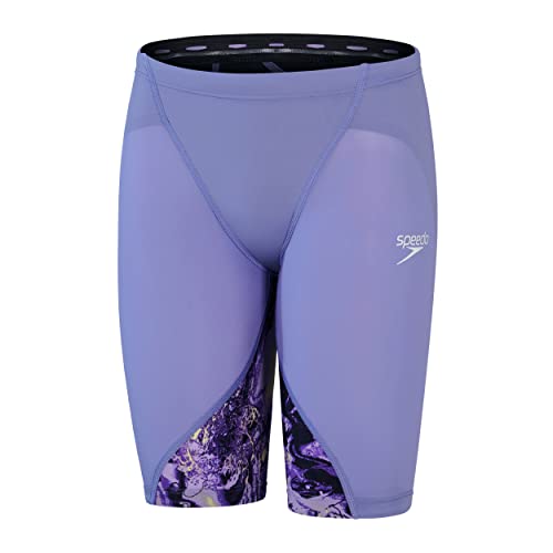 Speedo Jungen Fastskin Junior LZR Ignite Badehose, Miami-Lila/Spritz/Violett , 11-12 Jahre von Speedo