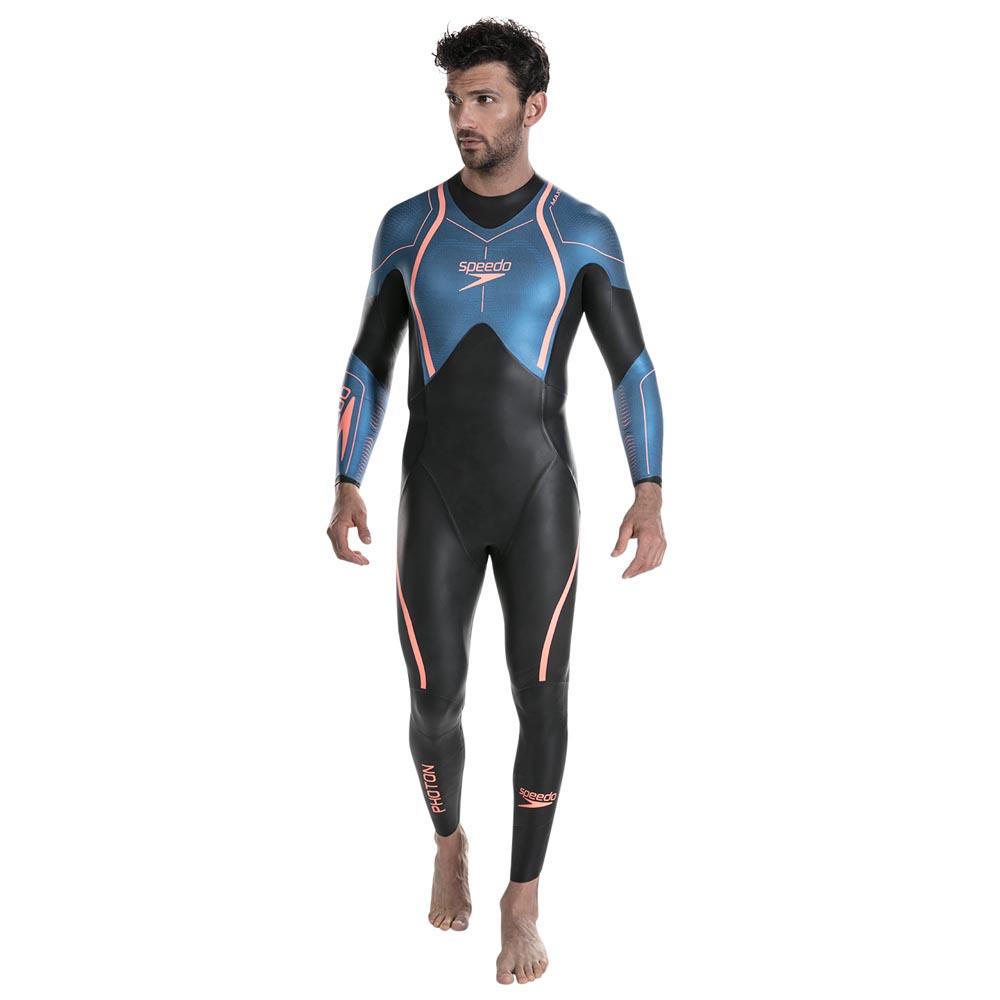 Speedo Fastskin Photon Neoprene Wetsuit Blau,Schwarz 2XS Speedo Fastskin Photon Neoprene Wetsuit Blau,Schwarz 2XS von Speedo