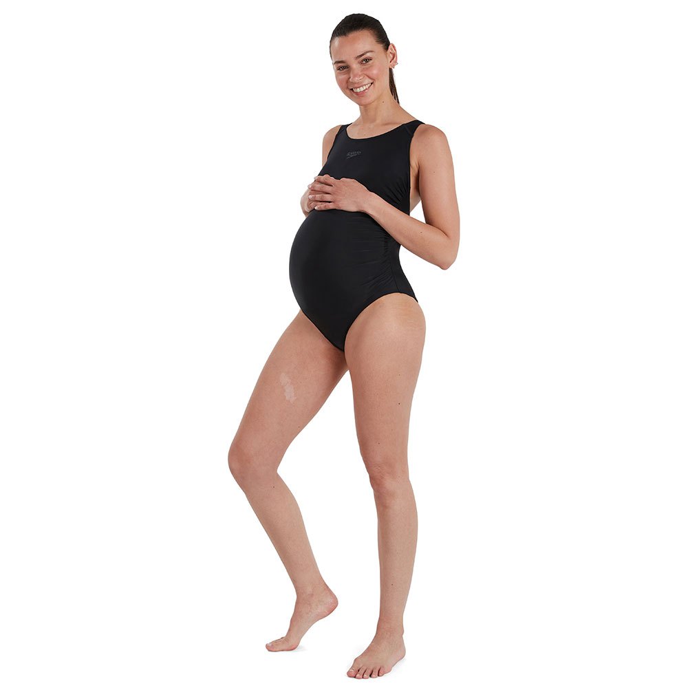 Speedo Fitness Maternity Swimsuit Schwarz 2XL Frau von Speedo