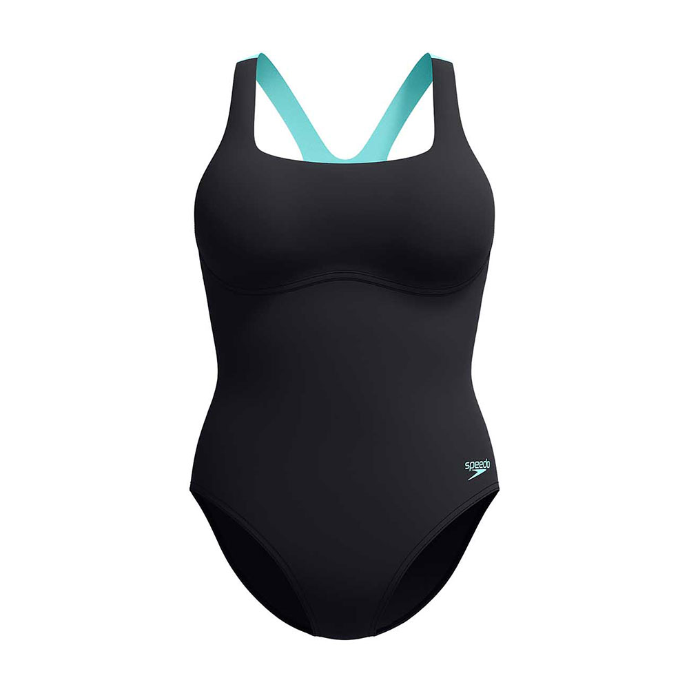 Speedo Flex Band With Built-in-bra Swimsuit Schwarz 40 Frau Speedo Flex Band With Built-in-bra Swimsuit Schwarz 40 Frau von Speedo