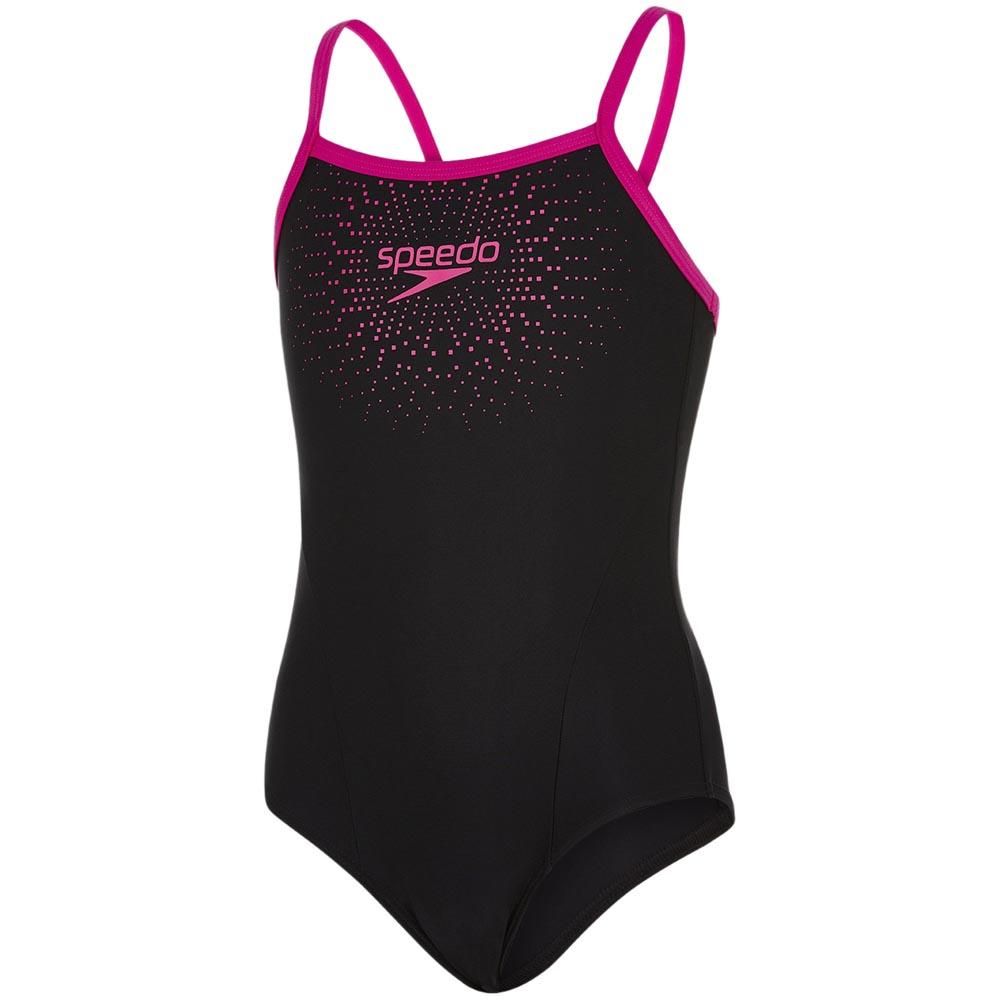 Speedo Gala Logo Muscleback Swimsuit Schwarz 15-16 Years Mädchen Speedo Gala Logo Muscleback Swimsuit Schwarz 15-16 Years Mädchen von Speedo