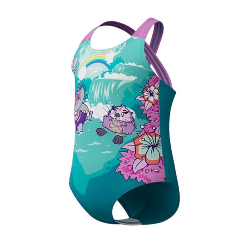 Speedo Girls Learn to Swim Printed Crossback von Speedo