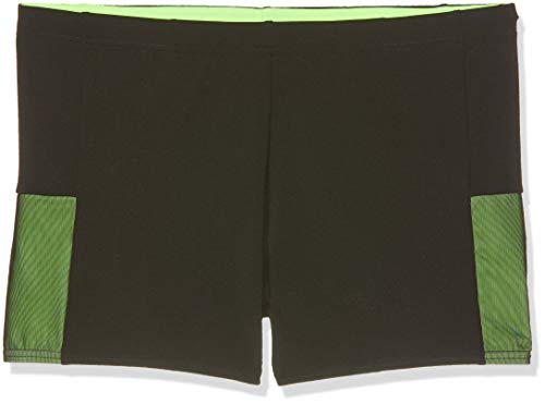 Speedo Herren Netzeinsatz Jammer Mesh Panel, Black/Bright Zest, 7 (Herstellergröße: 38) von Speedo