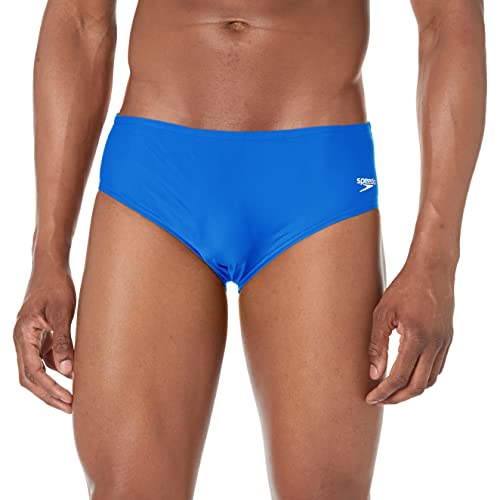 Speedo Herren-Badeanzug Slip Powerflex Eco Solid Erwachsene von Speedo