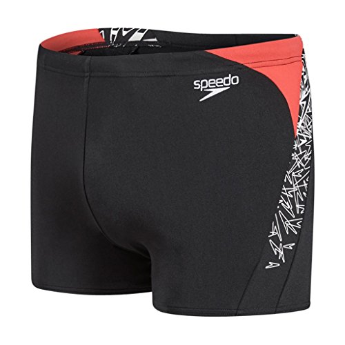 Speedo Herren Boom Splice Aquashort, Schwarz, 34 (DE 5) von Speedo