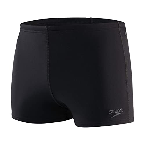 Speedo Essential Aquashot Badehose für Herren, Schwimmhose für Männer, Schwarz, Größe 3 von Speedo