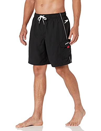 Speedo Herren Marina Core Basic Watershorts, Herren, schwarz/weiß, XX-Large Speedo Herren Marina Core Basic Watershorts, Herren, schwarz/weiß, XX-Large von Speedo