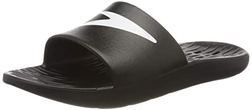 Speedo Herren Slide Sandale, Schwarz, 8 Speedo Herren Slide Sandale, Schwarz, 8 von Speedo