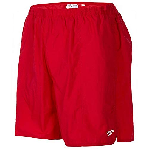Speedo Herren Watershorts Solid Leisure, Fed Red, XS/16 Zoll, 8-156916446 Speedo Herren Watershorts Solid Leisure, Fed Red, XS/16 Zoll, 8-156916446 von Speedo