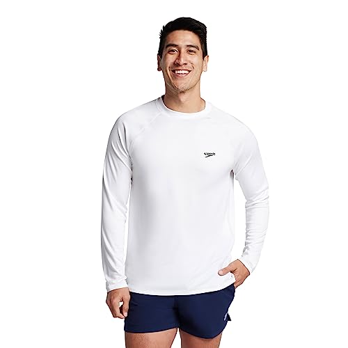 Speedo Herren UV-Badeshirt Langarm lockere Passform Easy Tee Speedo Herren UV-Badeshirt Langarm lockere Passform Easy Tee von Speedo