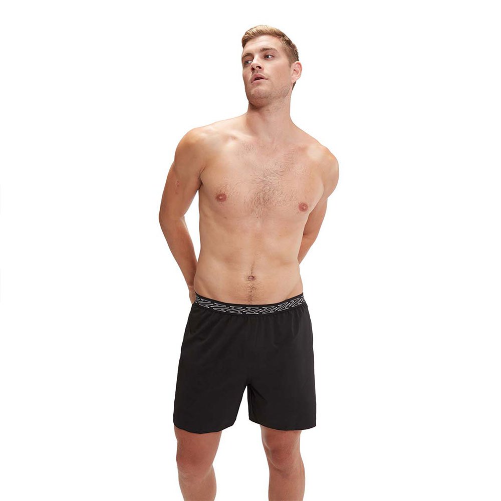 Speedo Hyper Boom Band 16´´ Swimming Shorts Schwarz S Mann von Speedo