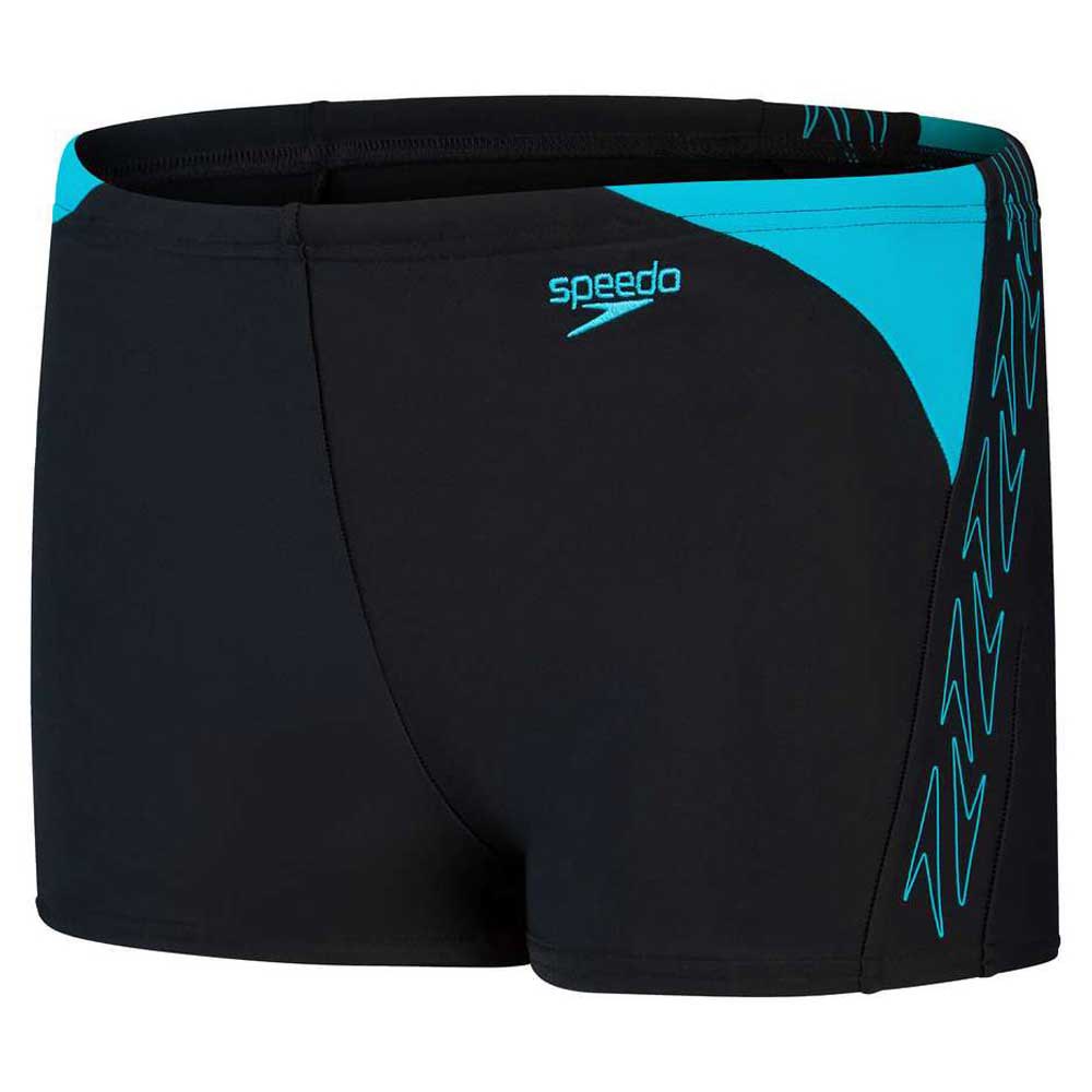 Speedo Hyper Boom Logo Splice Swim Boxer Schwarz 11-12 Years Junge von Speedo