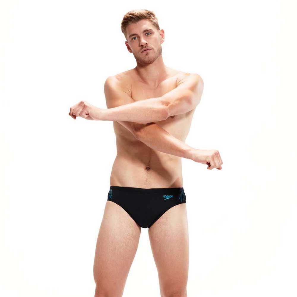 Speedo Hyper Boom Splice 7 Cm Swimming Brief Schwarz 30 Mann von Speedo