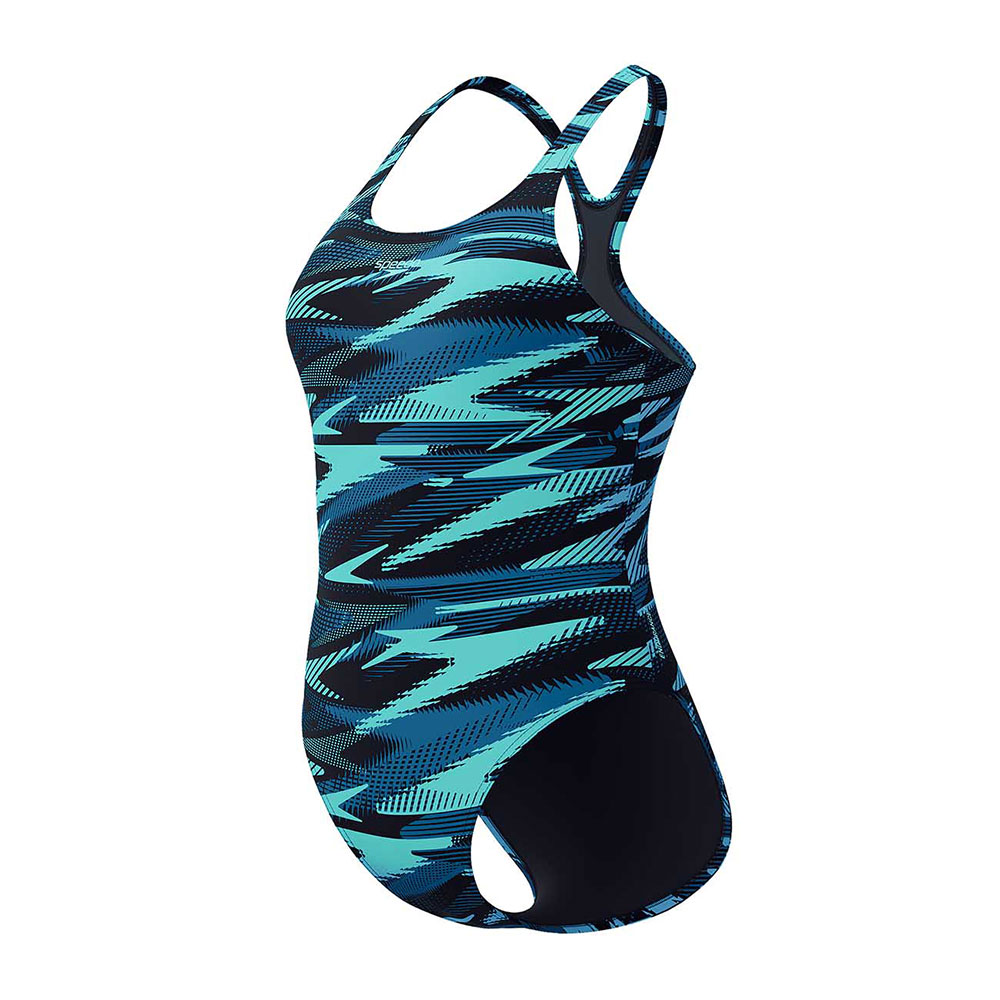 Speedo Hyperboom Allover Medalist Swimsuit  36 Frau von Speedo