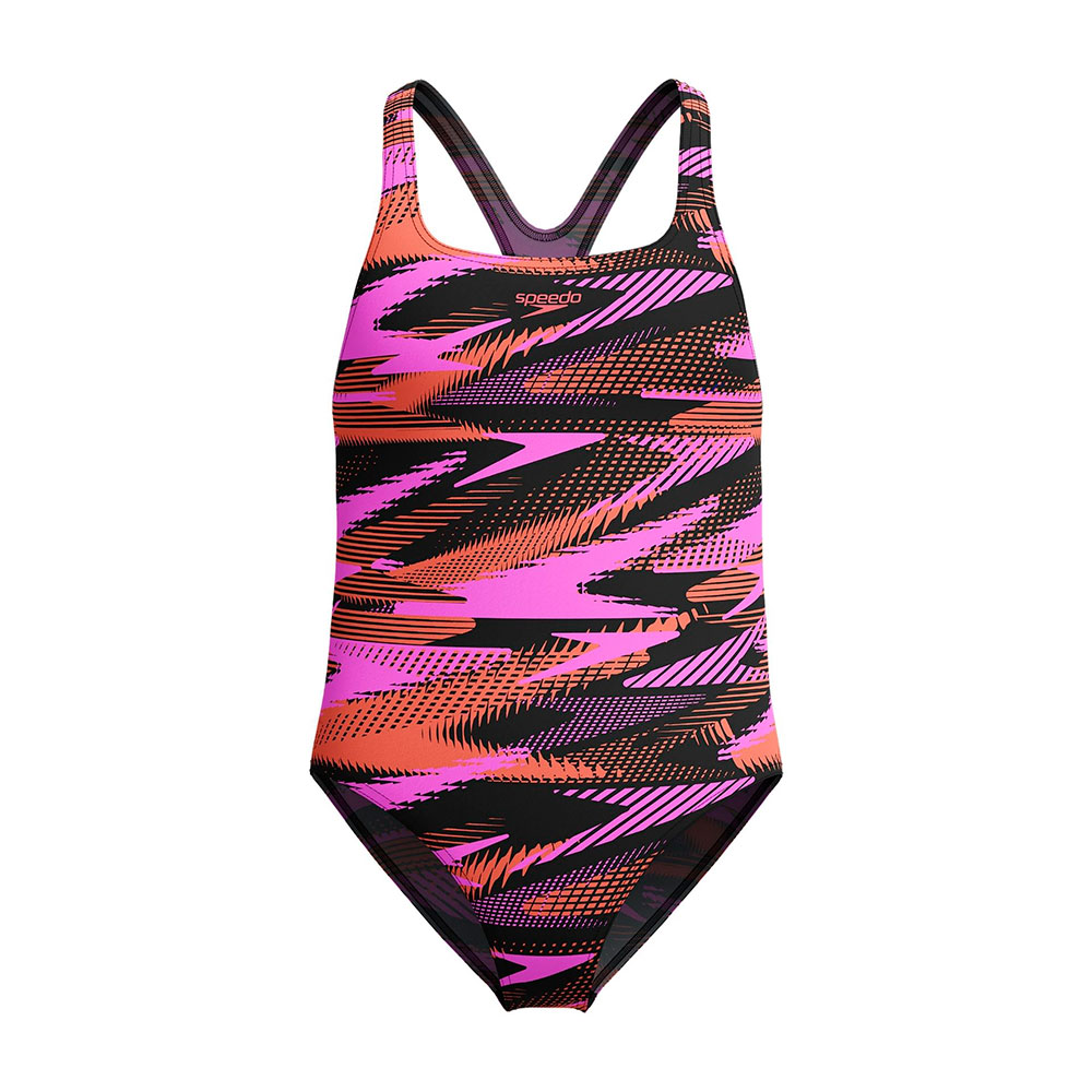 Speedo Hyperboom Allover Medalist Swimsuit Rosa 5-6 Years Mädchen Speedo Hyperboom Allover Medalist Swimsuit Rosa 5-6 Years Mädchen von Speedo