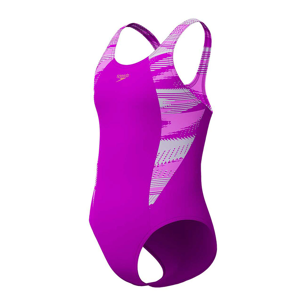 Speedo Hyperboom Splice Muscleback Swimsuit Lila 5-6 Years Mädchen Speedo Hyperboom Splice Muscleback Swimsuit Lila 5-6 Years Mädchen von Speedo