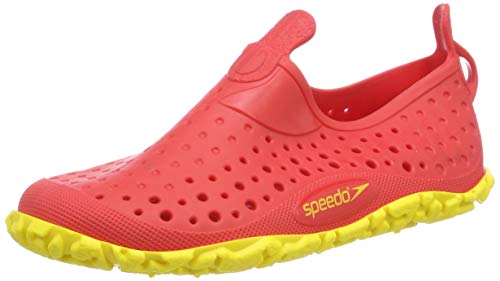Speedo Unisex-Kinder Jelly Junior Aqua Schuhe, Rot (Lava Red/Empire Yellow 000), 38 EU von Speedo