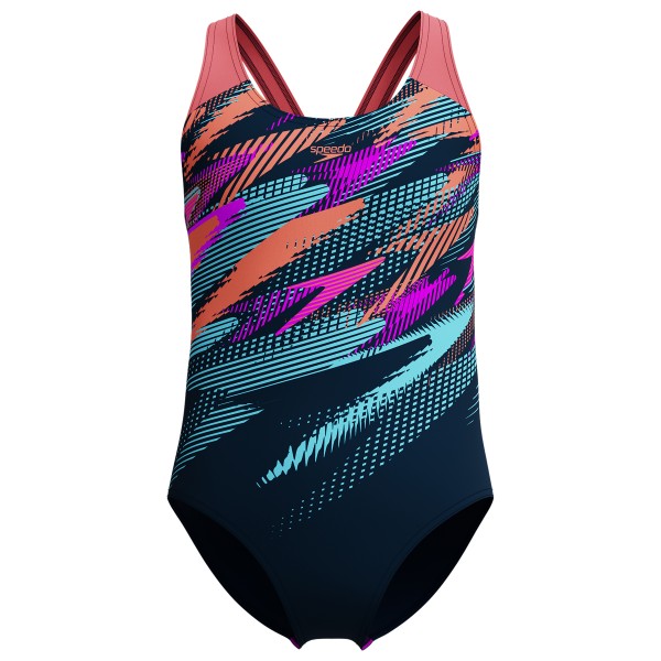 Speedo - Kid's Digi Placement Splashback - Badeanzug Gr 128 blau Speedo - Kid's Digi Placement Splashback - Badeanzug Gr 128 blau von Speedo