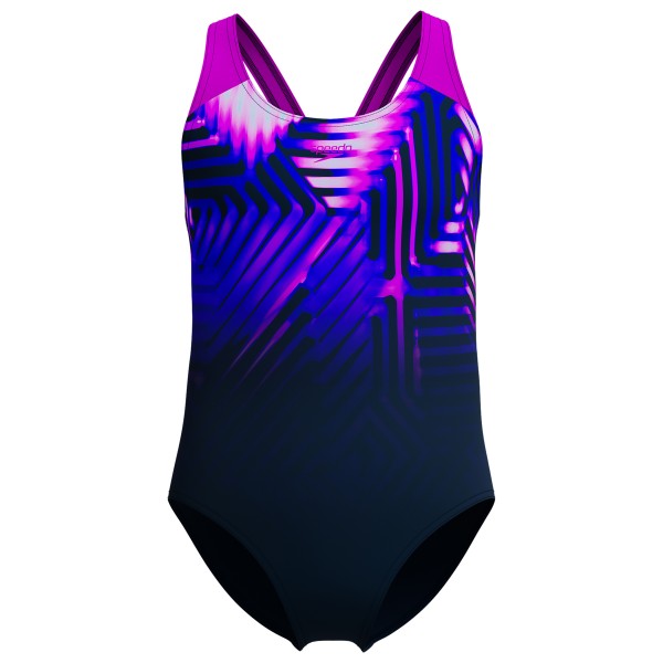 Speedo - Kid's Digi Placement Splashback - Badeanzug Gr 128 blau Speedo - Kid's Digi Placement Splashback - Badeanzug Gr 128 blau von Speedo