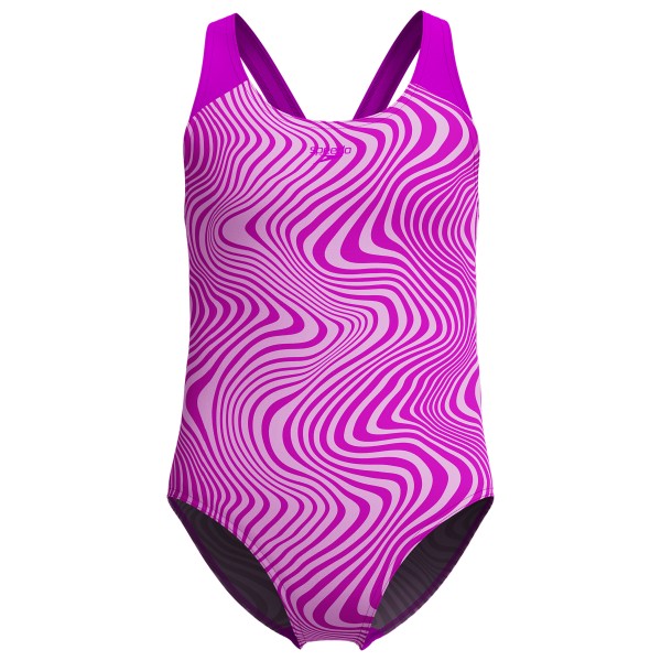 Speedo - Kid's Digital Allover Splashback - Badeanzug Gr 116 lila Speedo - Kid's Digital Allover Splashback - Badeanzug Gr 116 lila von Speedo