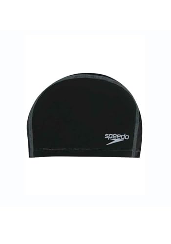 Speedo Long Hair Pace Cap, Unisex-Mütze für Erwachsene, Schwarz (Black), Einheitsgröße Speedo Long Hair Pace Cap, Unisex-Mütze für Erwachsene, Schwarz (Black), Einheitsgröße von Speedo