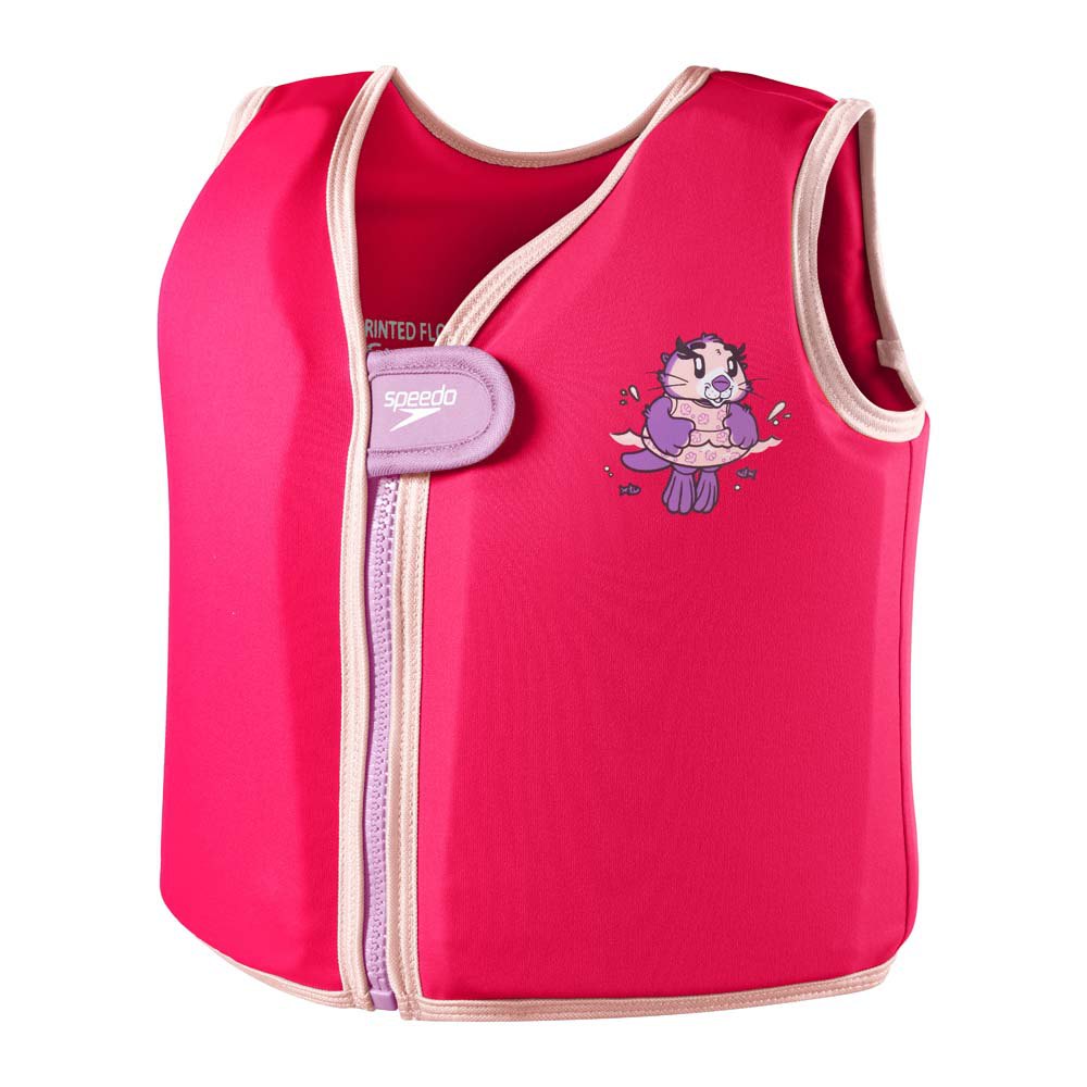 Speedo Learn To Swim Character Printed Swimming Vest Rot 4-6 Years von Speedo