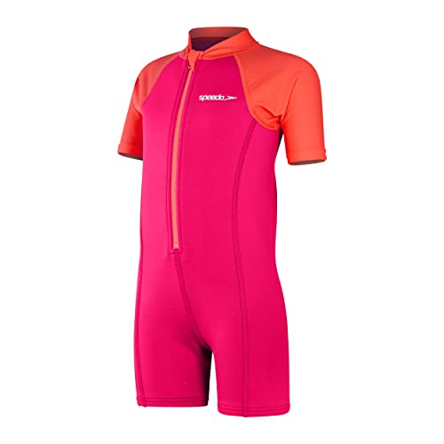 Speedo Mädchen Learn to Swim Wetsuit Badeanzug, Cherry Rosa/Coral, 6-9 M Speedo Mädchen Learn to Swim Wetsuit Badeanzug, Cherry Rosa/Coral, 6-9 M von Speedo