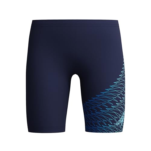 Speedo Medley Logo Jammer für Jungen, Peacoat/Sugar Blue, 13-14 Jahre Speedo Medley Logo Jammer für Jungen, Peacoat/Sugar Blue, 13-14 Jahre von Speedo
