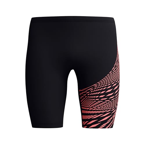 Speedo Medley Logo Schwimmhose für Herren, Black/Coral Sands, 30 Speedo Medley Logo Schwimmhose für Herren, Black/Coral Sands, 30 von Speedo